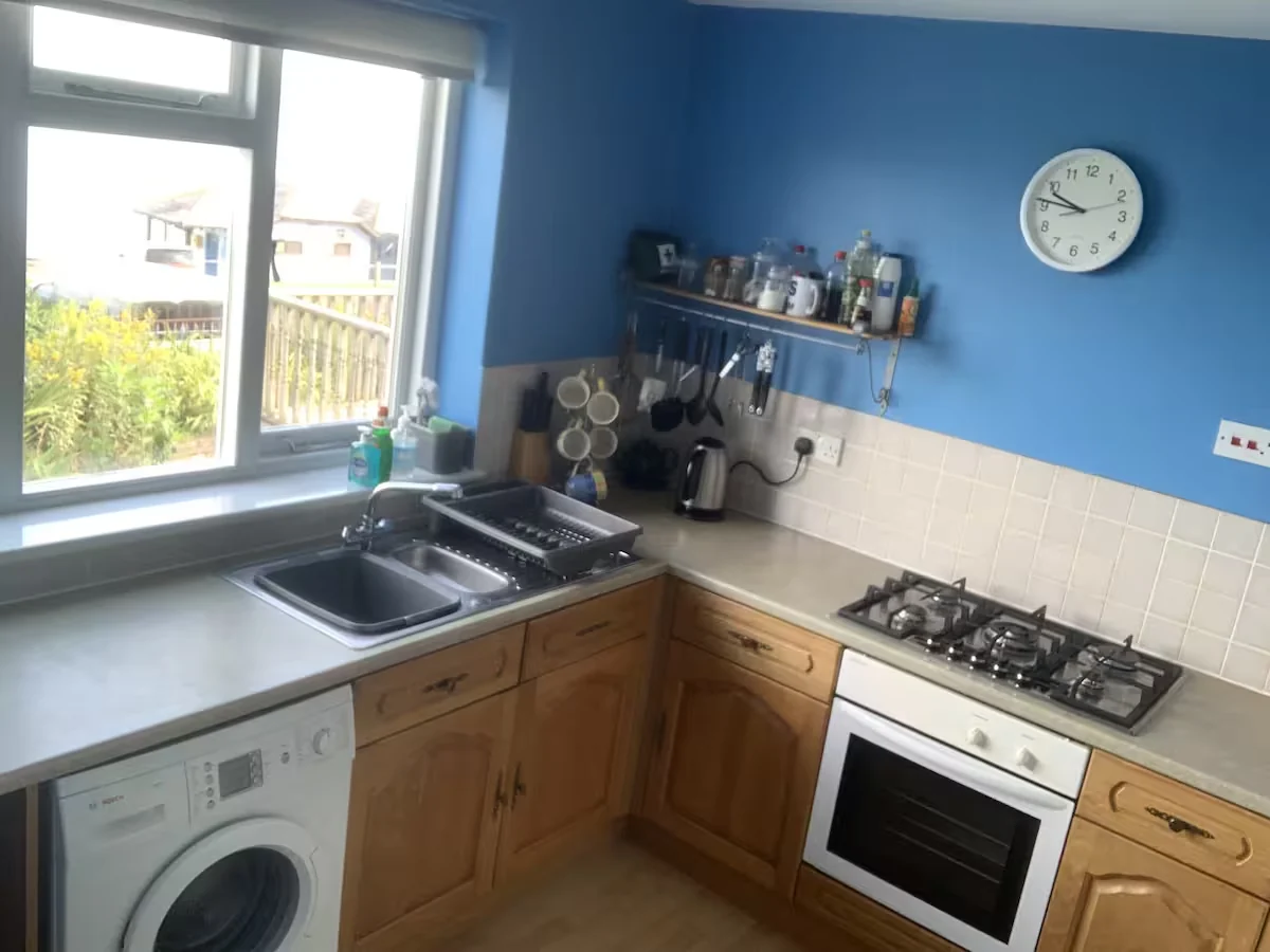 Sealark's well-stocked kitchen