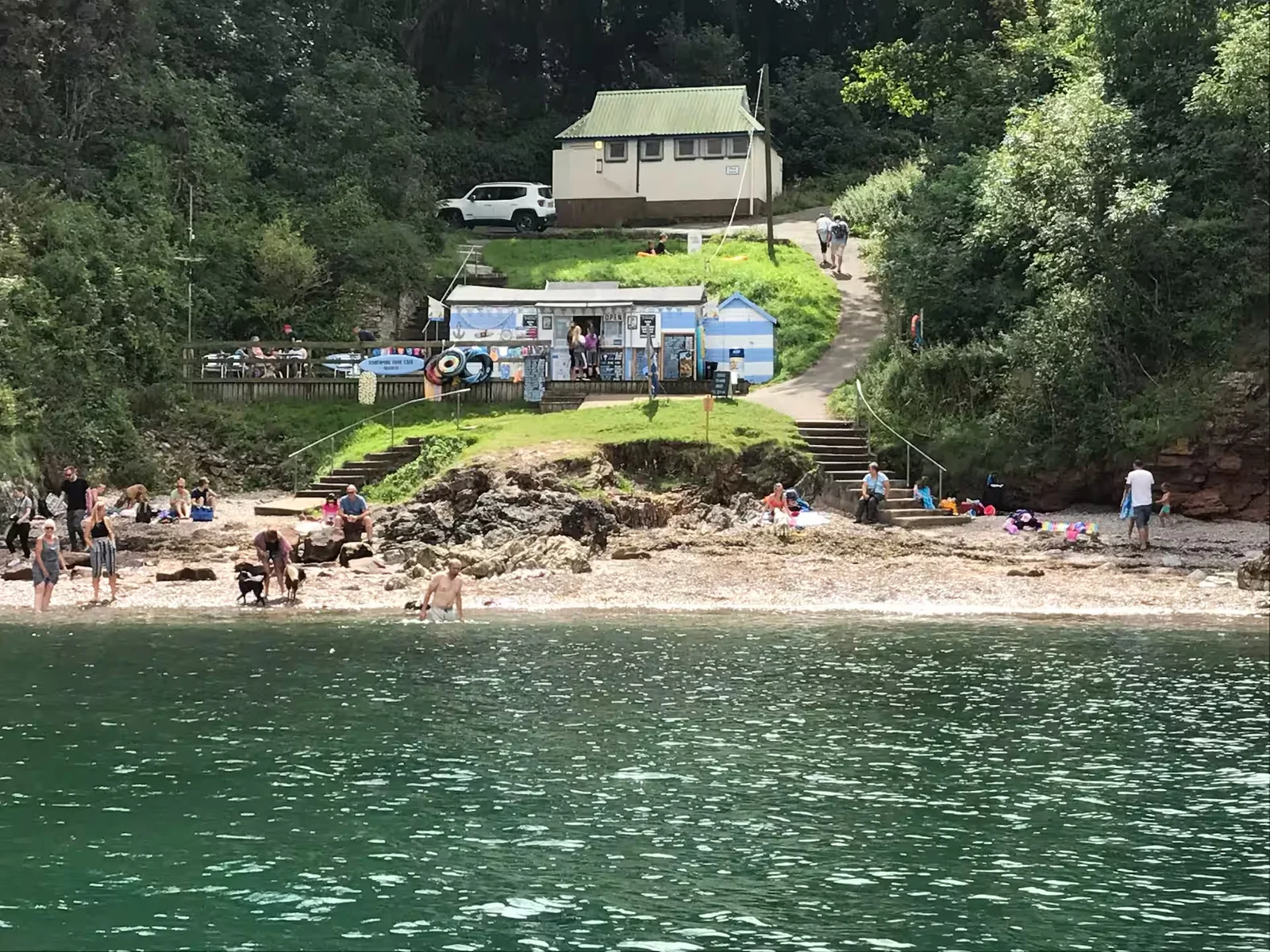 Fishcombe Cove close to Sunberry Cottage