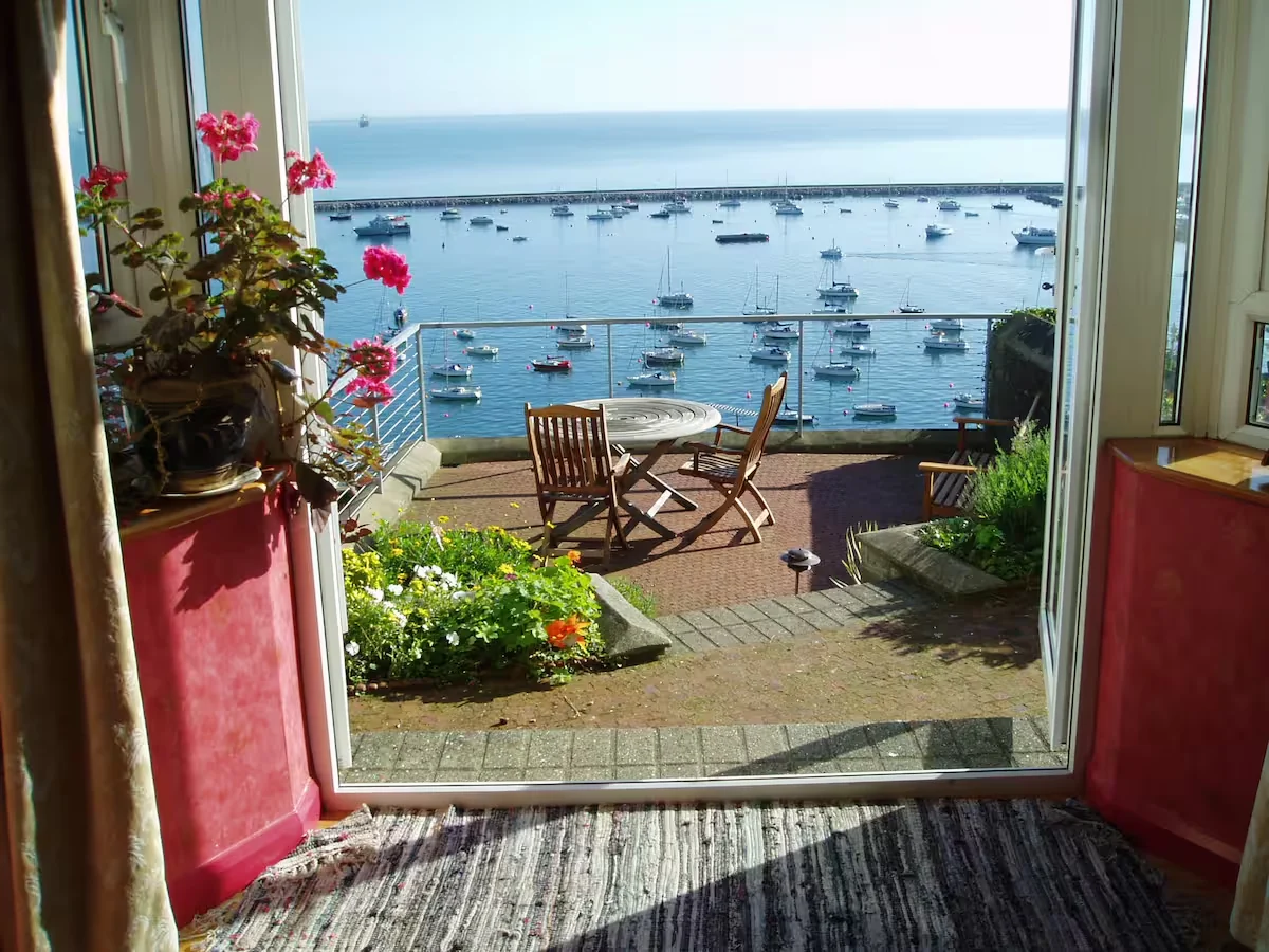 Sunberry Cottage's view over Brixham harbour